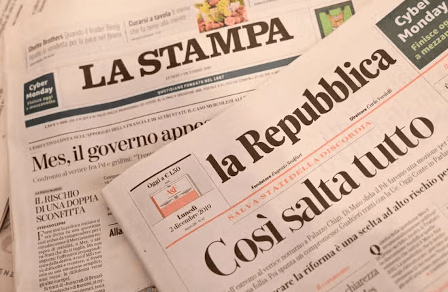 Foreign Powers Target Italian Press in Media Takeover