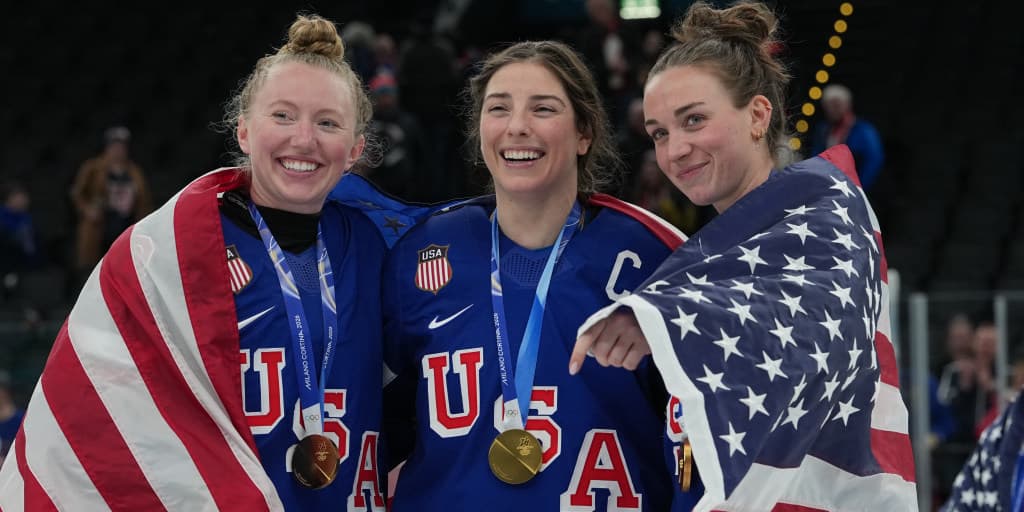 Trump's 'Distasteful' Olympics Joke Overshadows Women's Hockey Gold